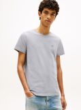 Γκρι T-Shirt Σε Κανονική Γραμμή Με Κλασική Λαιμόκοψη  Άνδρες