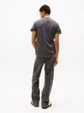 Black Mottled Slim Fit T-Shirt  Men