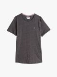 Black Mottled Slim Fit T-Shirt  Men