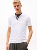 White Pure Organic Cotton Slim Fit Polo  Men