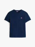 Μπλε T-Shirt Με Σήμα Tommy Και Κανονική Λαιμόκοψη  Άνδρες