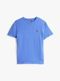 Μπλε T-Shirt Με Σήμα Tommy Και Κανονική Λαιμόκοψη  Άνδρες