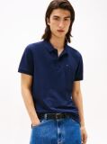 Blue Flag Patch Slim Fit Polo Shirt  Men