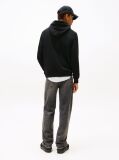 Μαύρο Hoody Με Λογότυπο  Άνδρες