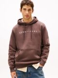 Καφέ Hoody Σε Κανονική Γραμμή Με Λογότυπο  Άνδρες