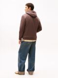 Καφέ Hoody Σε Κανονική Γραμμή Με Λογότυπο  Άνδρες