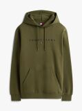 Πράσινο Hoody Σε Κανονική Γραμμή Με Λογότυπο  Άνδρες