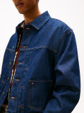 Denim Πλισέ Denim Trucker Τζάκετ  Άνδρες