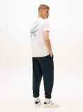 Μπεζ T-Shirt Με Κλασική Λαιμόκοψη Και Signature Πίσω Λογότυπο  Άνδρες