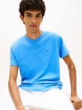 Μπλε T-Shirt Με Κλασική Λαιμόκοψη Και Σημαία Tommy  Άνδρες