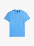 Μπλε T-Shirt Με Κλασική Λαιμόκοψη Και Σημαία Tommy  Άνδρες