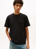 Black Tommy Flag Relaxed T-Shirt  Men
