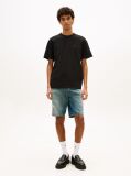 Black Tommy Flag Relaxed T-Shirt  Men