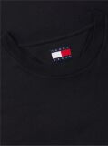 Μαύρο Slim Βαμβακερό T-Shirt Με Signature Λογότυπο  Άνδρες