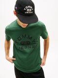 Πράσινο T-Shirt Με Κλασική Λαιμόκοψη Και Graphic Σχέδιο  Άνδρες