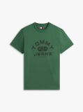 Πράσινο T-Shirt Με Κλασική Λαιμόκοψη Και Graphic Σχέδιο  Άνδρες