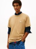 Μπεζ T-Shirt Με Tonal Ετικέτα Tommy  Άνδρες