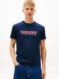 Blue Logo Appliqué Jersey T-Shirt  Men