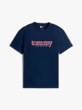 Blue Logo Appliqué Jersey T-Shirt  Men