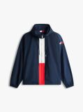 Μπλε Oversized Αδιάβροχο Αντιανεμικό Τζάκετ Chicago Με Colour-Blocked Σχέδιο  Άνδρες
