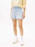 Denim Loose Paperbag Denim Shorts  Women