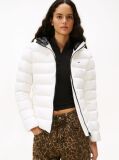 Beige Hooded Down Puffer Jacket  Women