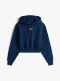 Blue Essential Logo Hoodie  Women