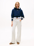 Blue Essential Logo Hoodie  Women
