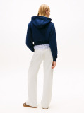 Blue Essential Logo Hoodie  Women