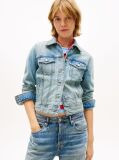 Denim Άνετο Denim Τζάκετ Με Ξεθωριασμένο Φινίρισμα  Γυναίκες