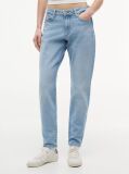Denim Slim Τζιν Με Κανονική Μέση Και Κεντητό Σημαιάκι  Γυναίκες