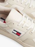 Άσπρο Essential Ρετρό Δερμάτινα Sneakers Basketball  Άνδρες