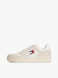 Άσπρο Essential Ρετρό Δερμάτινα Sneakers Basketball  Άνδρες