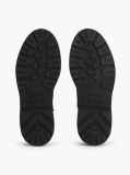 Black Archive Leather Lace-Up Mid Boots  Men