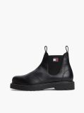 Black Archive Warm Lined Leather Chelsea Boots  Men