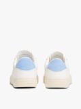 Μπλε Essential Δερμάτινα Sneakers Με Λεπτομέρειες Σε Αντίθεση  Γυναίκες