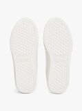 Άσπρο Essential Δερμάτινα Sneakers Με Λεπτομέρειες Σε Αντίθεση  Γυναίκες