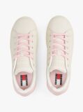 Ροζ Essential Δερμάτινα Sneakers Με Σόλα Flatform  Γυναίκες