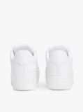 Άσπρο Essential Δερμάτινα Sneakers Με Σόλα Flatform  Γυναίκες