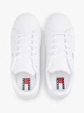 Άσπρο Essential Δερμάτινα Sneakers Με Σόλα Flatform  Γυναίκες