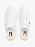 Κίτρινο Sneakers Με Ανάγλυφο Λογότυπο Σε Αντίθεση  Γυναίκες