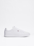 Άσπρο Essential Δερμάτινα Δετά Sneakers  Άνδρες