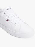 Άσπρο Essential Δερμάτινα Δετά Sneakers  Άνδρες