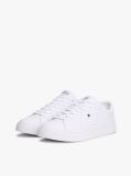 Άσπρο Essential Δερμάτινα Δετά Sneakers  Άνδρες