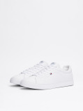 Άσπρο Essential Δερμάτινα Δετά Sneakers  Άνδρες