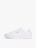 Άσπρο Essential Δερμάτινα Δετά Sneakers  Άνδρες