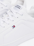 Άσπρο Essential Δερμάτινα Δετά Sneakers  Άνδρες