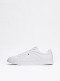 Άσπρο Essential Δερμάτινα Δετά Sneakers  Άνδρες