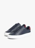 Μπλε Δερμάτινα Sneakers  Άνδρες
