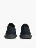 Μπλε Δερμάτινα Δετά Loafers Με Moc Μύτη  Άνδρες